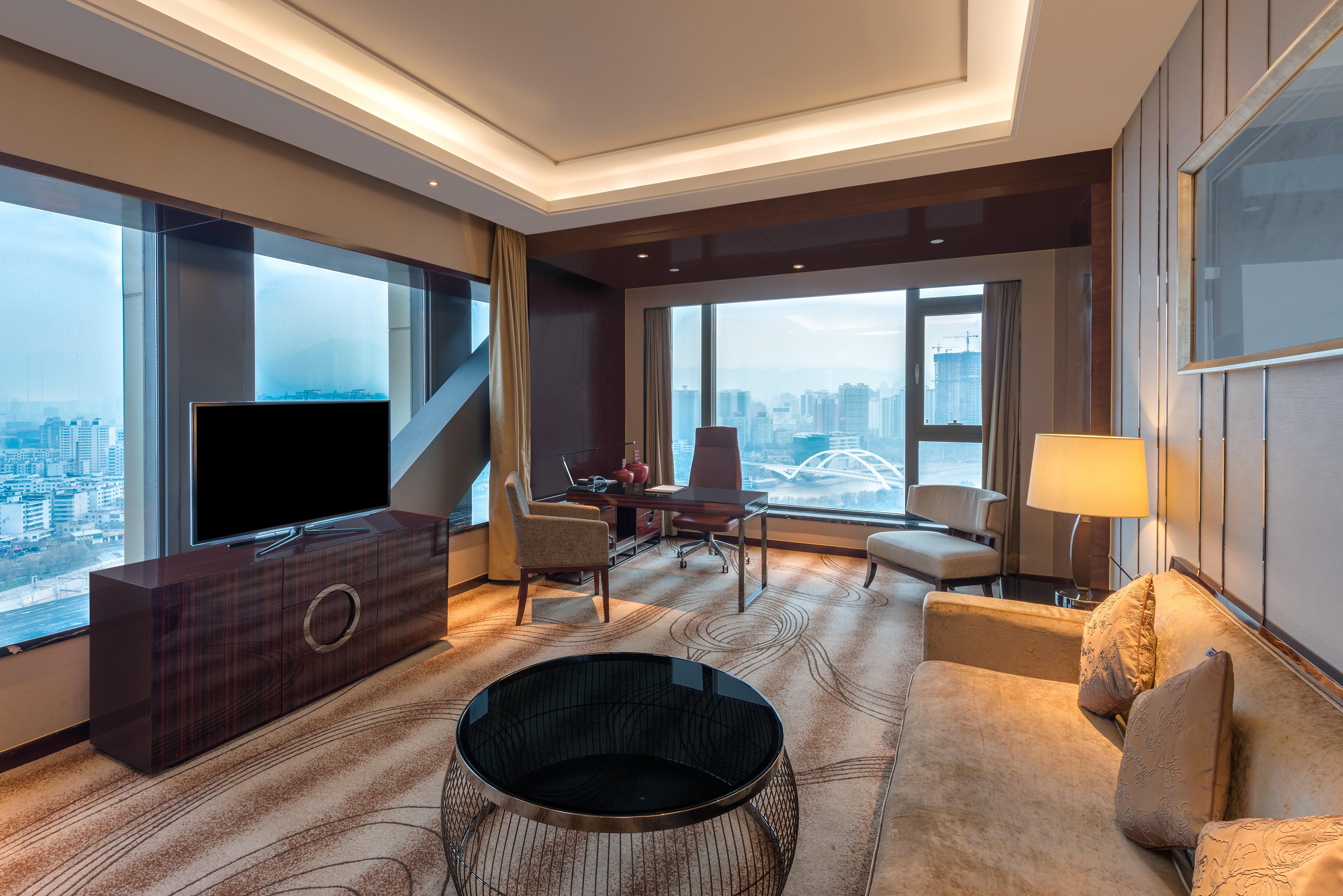 Crowne Plaza Hotel Lanzhou By Ihg Exterior foto