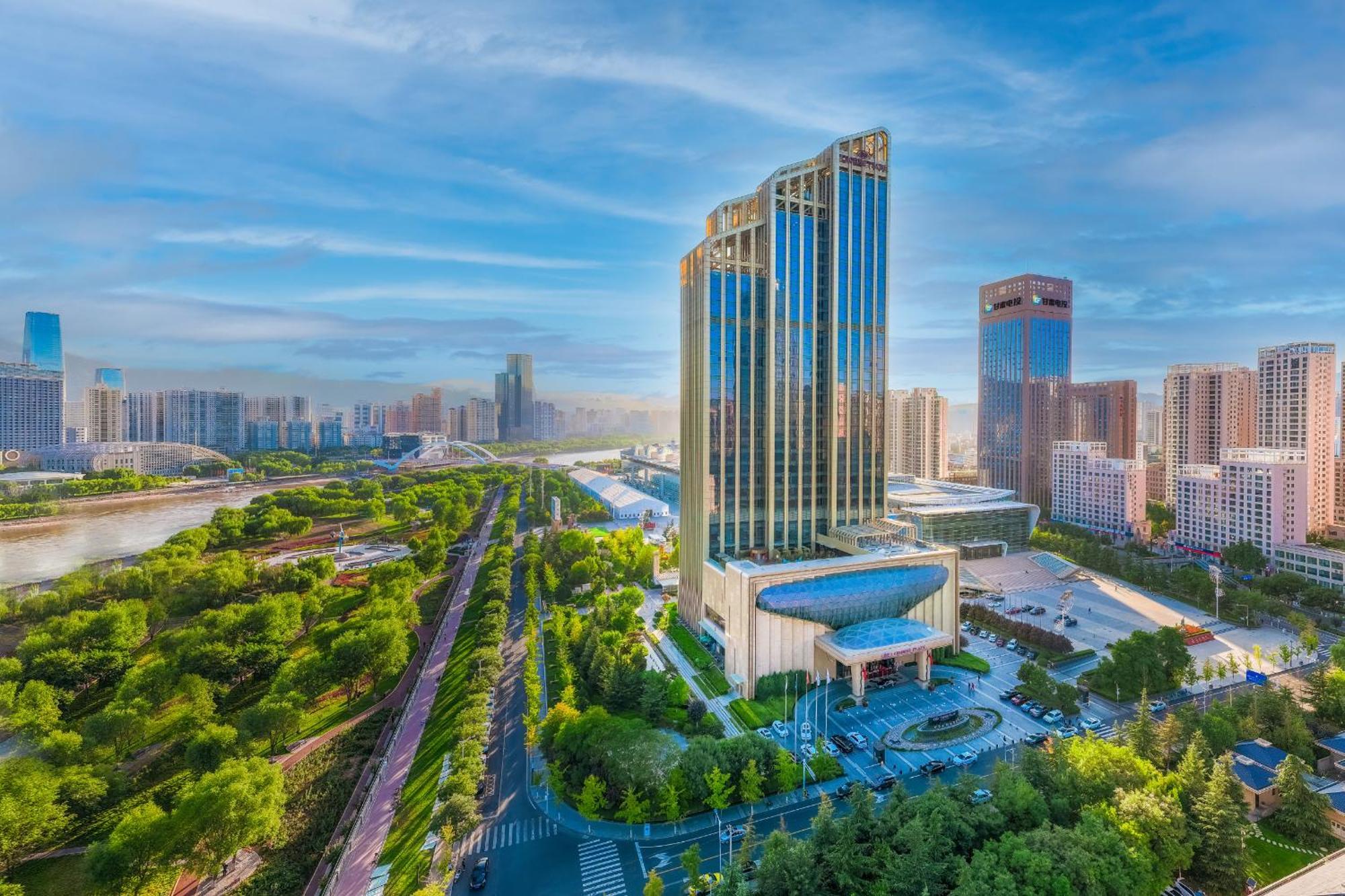 Crowne Plaza Hotel Lanzhou By Ihg Exterior foto
